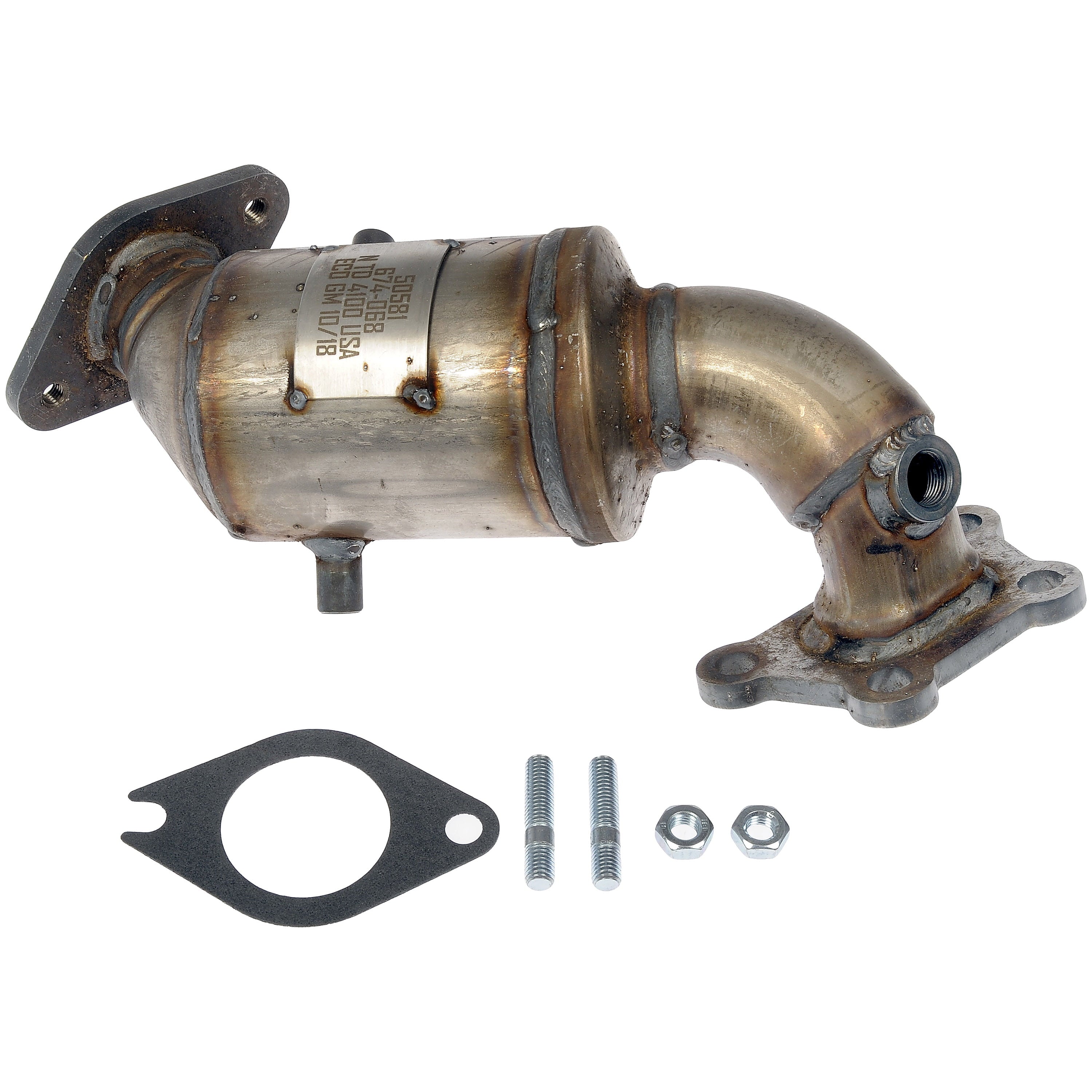 Dorman 674-068 Rear Catalytic Converter with Integrated Exhaust Manifold for Specific Cadillac / Chevrolet / GMC Models (Non-CARB Compliant) Fits select: 2018-2021 CHEVROLET TRAVERSE