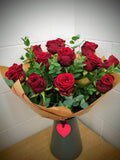 12 Red Rose bouquet