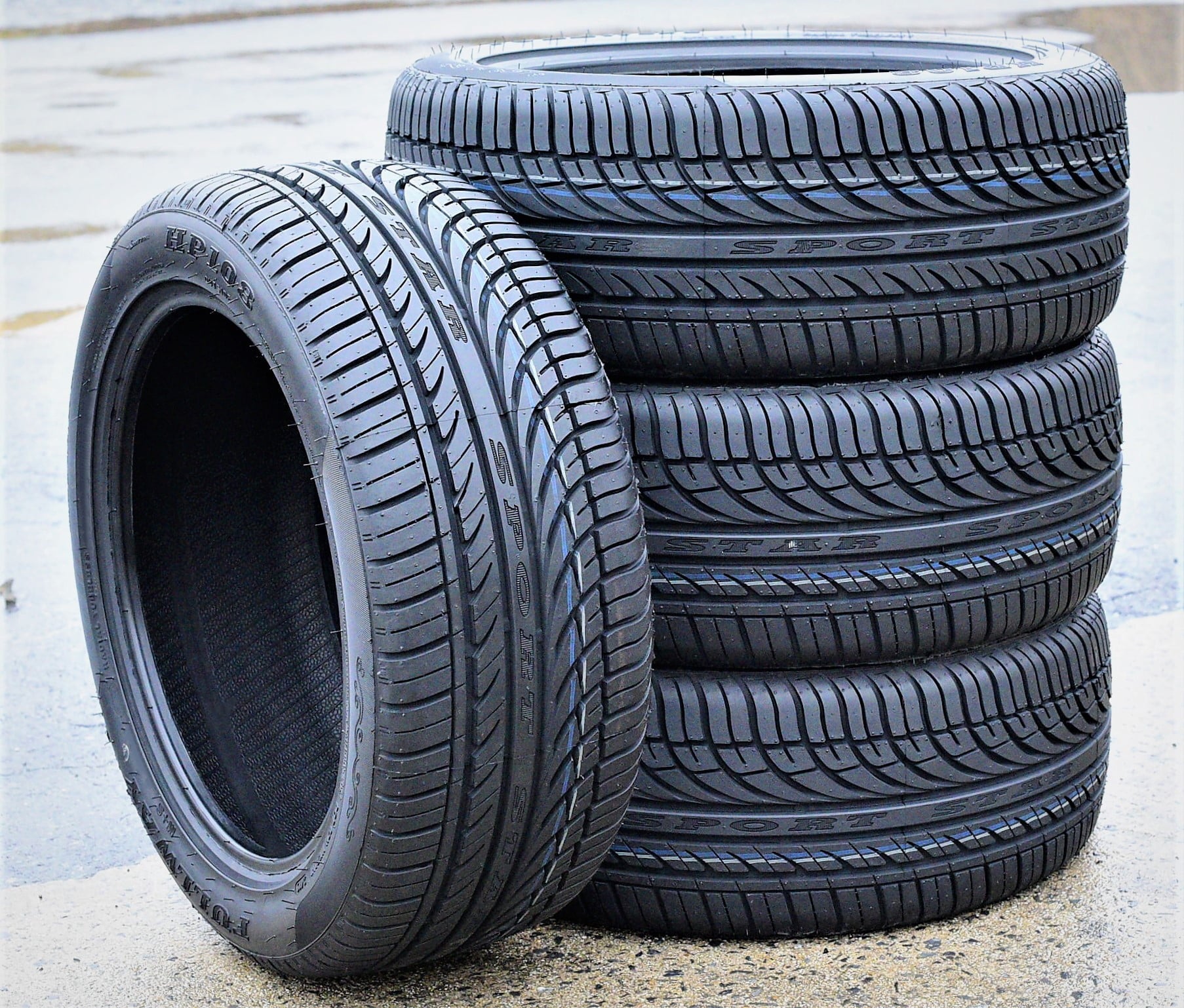 Set of 4 Fullway HP108 205/70R15 96H Performance a/s All Season Tires